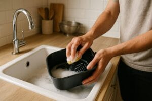 Airfryerin puhdistus