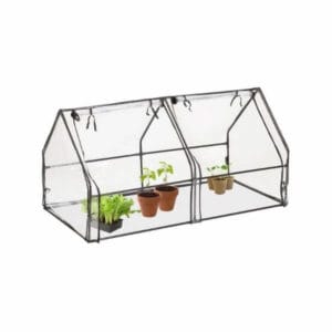 Kasvihuone PVC 2 ovella