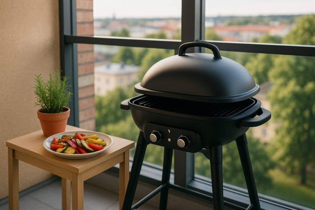 Sähkögrilli parvekkeelle