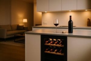 Viinikaappi kerrostaloon