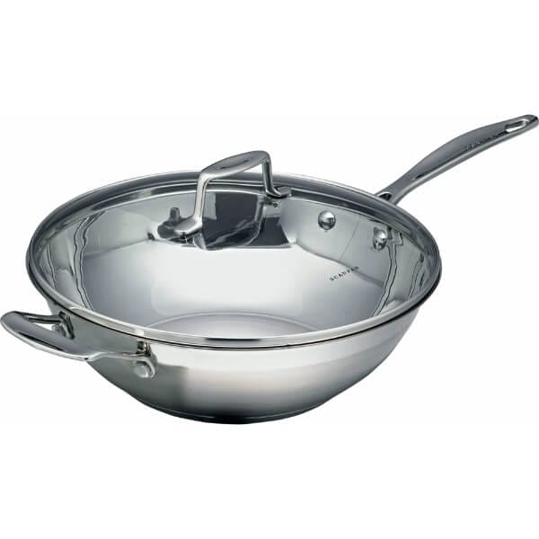 Scanpan Impact Wokkipannu lasikannella 32 cm