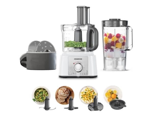 Kenwood MultiPro Express, 3 L, Ruostumaton teräs